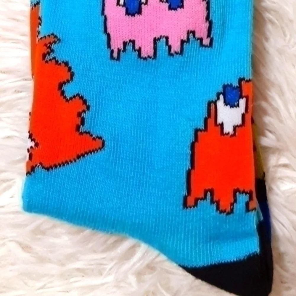 Pac-Man Arcade Game Socks